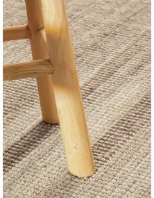 Szarobrązowy okrągły dywan z juty ø 160 cm Bouclé Jaipur – Hanse Home