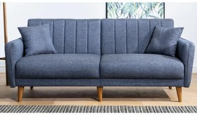 Sofa rozkładana Aqua ciemnoniebieska