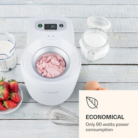 Klarstein Schneeflöckchen 0.7L 90W Maszynka do Lodów Biała