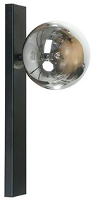 Zuma Line 1218 - Kinkiet SERENITY 1xG9/8W/230V czarny/dymny