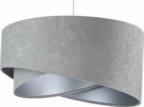Lampa wisząca GEMSTONE szara/srebrna