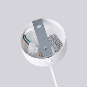 Lampa wisząca ARCHE 1 biała SOLLUX  LIGHTING