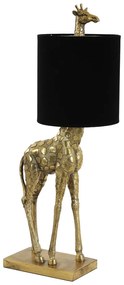 Czarno-brązowa lampa stołowa (wysokość 61 cm) Giraffe – Light &amp; Living