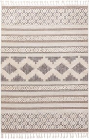 Prostokątny dywan Oyo F w neutralnej kolorystyce