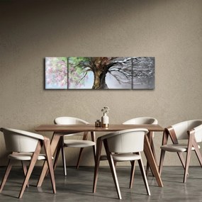 Obraz - Drzewo czterech pór roku (170x50 cm)