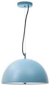 Niebieska lampa wisząca z metalowym kloszem ø 39,5 cm Catlar – Kave Home