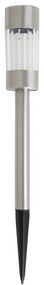 Lampa solarna wbijana 5cm stalowa PATIO