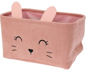 Hatu Zestaw koszyków tekstylnych dla dzieci, różowy, 2 szt.