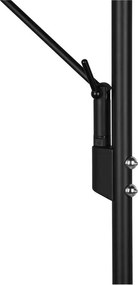 Lampa stojąca LED ze ściemniaczem w kolorze matowej czerni (wysokość 180 cm) Brantford – Trio