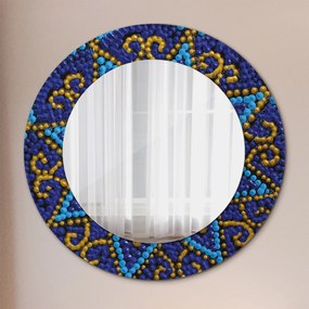 Lustro dekoracyjne okrągłe Kompozycja dekoracyjna