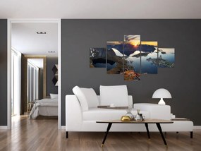 Obraz - Krajobraz górski, Norwegia (125x70 cm)