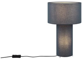 Ciemnoniebieska lampa stołowa (wys. 40 cm) Bale – Trio