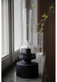 Czarna lampa stołowa ze szklanym kloszem (wysokość 31 cm) Kandella – Markslöjd