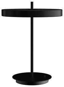 Czarna metalowa lampa stołowa LED ze ściemniaczem i metalowym kloszem (wysokość 41,5 cm) Asteria Table – UMAGE