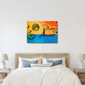 Obraz starożytnego obrazu (70x50 cm)
