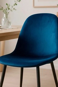 Krzeso Teok z czarnego aksamitu