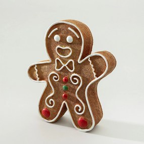 Figurka dekoracyjna Gingerbread Man II 25x7x30 cm