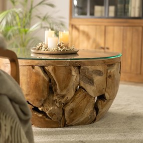 Stolik kawowy Boreal 100x100x48 cm