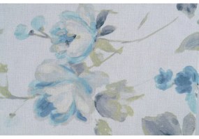 Biało-niebieska firanka 300x260 cm Elsa – Mendola Fabrics