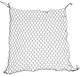 Siatka odgradzająca psa do samochodu, 88 x 100 cm