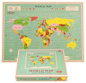 Puzzle (liczba elementów 1000) World Map – Rex London