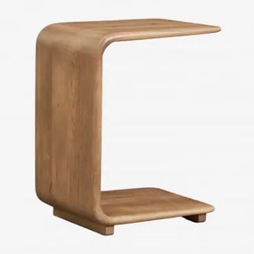 Zestaw 2 Szafek Nocnych 40x35 Cm Z Drewna Tinsley Drewno Mango - Sklum