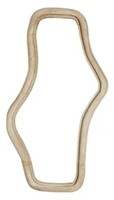 Lustro ścienne z drewnianą ramą 44x80 cm Celano – Light & Living