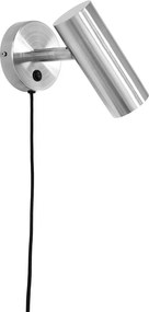 Stalowy kinkiet do kontaktu w kolorze srebra Paris – House Nordic