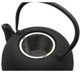 Czarny porcelanowo-żeliwny serwis do herbaty Sichuan – Bredemeijer