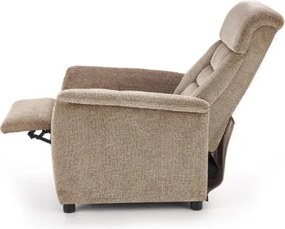 Rozkładany fotel wypoczynkowy z tkaniny Jordan