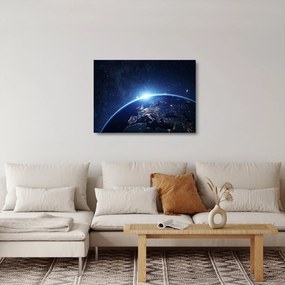Obraz na szkle planety Ziemia (70x50 cm)