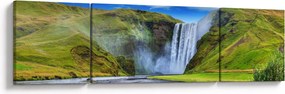 Obraz - Wodospad Seljalandsfoss (170x50 cm)