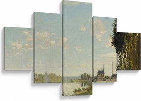 Obraz - Claude Monet, Argenteuil, reprodukcje (125x70 cm)