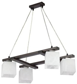 Jupiter 1098 - PO4 - Żyrandol POLA 4xE27/60W/230V wenge