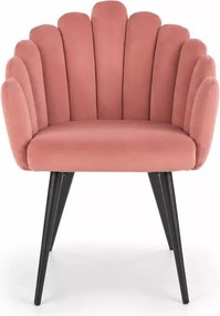 Designerskie tapicerowane krzesło Rosi do salonu
