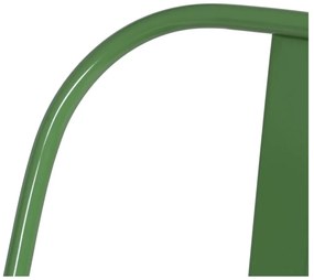 Zielone metalowe krzesła zestaw 2 szt. – Ixia
