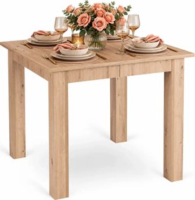 Kwadratowy stół rozkładany do 200 cm dąb artisan C5-K76