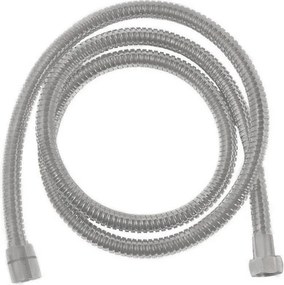 Wąż prysznicowy z mosiądzu w kolorze matowego srebra Powerflex – Sapho