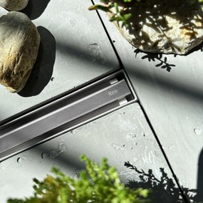 Odpływ Liniowy REA NEOX SLIM PRO STAL SZCZOTKOWANA 80