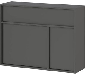 Antracytowa szafka 83x63x25 cm Ameca 2.0 – Germania