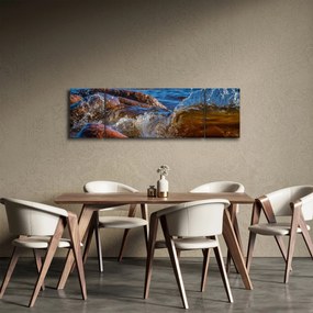 Szczegółowy obraz - woda między kamieniami (170x50 cm)