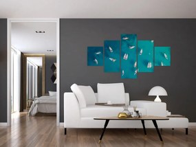 Obraz - Żaglówki (125x70 cm)