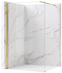 Kabina prysznicowa Walk-In Rea Flexi Transparent / Gold 100