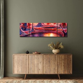 Obraz magicznego lasu (170x50 cm)