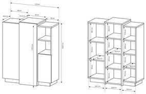 Komoda do salonu - Lumina 4X