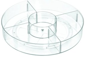 Okrągły przezroczysty pojemnik iDesign The Home Edit, ⌀ 45,7 cm