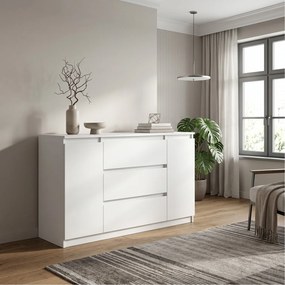 Komoda NUDO 120 cm do Salonu Sypialni Biały