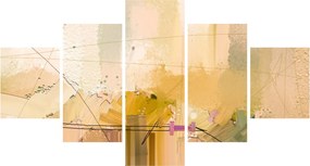 Obraz - Abstrakcja, obraz olejny (125x70 cm)