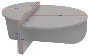 Stolik konferencyjny Orion Atlantic Pine