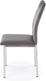 Pikowane krzesło z rączką do przenoszenia K578 Halmar